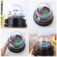 thumbnail image 2 of KAKOWELY Black Lottery Game Machine with Transparent Design for Party Use ABS PP Material Lightweight Fun for All Ages 6.3 Inches,4.21"X4.21"X4.72", 2 of 5