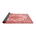 thumbnail image 2 of Ahgly Company Indoor Round Oriental Red Industrial Area Rugs, 5' Round, 2 of 4