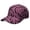 Abstract, variant on Colorful Exotic Aloha Trucker Hat - Flat Visor Cap for Casual Daily Wear | Tropical Pattern