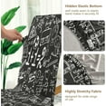 thumbnail image 4 of Mathematics School Symbols Dining Room Chair Covers Formulas Math Equations Geometry Blackboard Chair Slipcovers Seat Protector Removable Washable Chair Cover For Home Kitchen Restaurant Hotel 4pc, 4 of 6