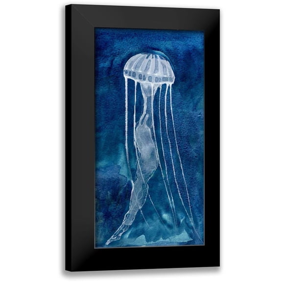 Ludwig, Alicia 9x14 Black Modern Framed Museum Art Print Titled - Indigo Nettle I