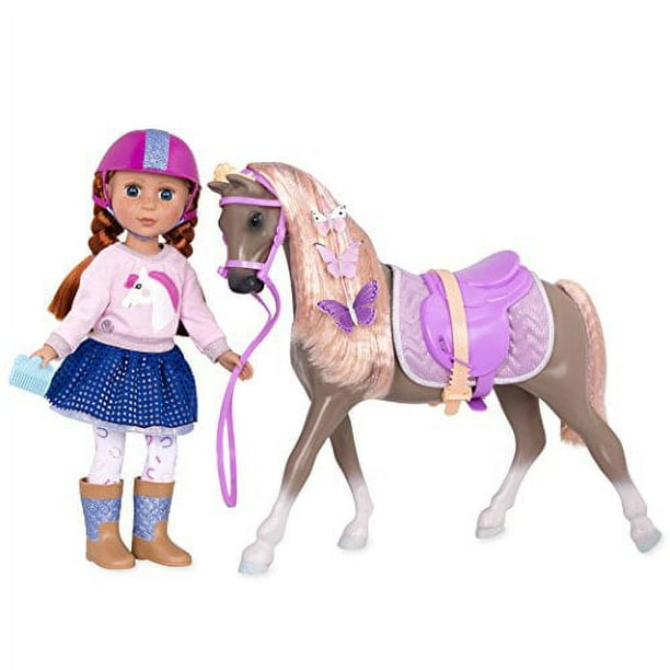 Glitter Girls by Battat - Cheval jouet Wanderlust 14 - Accessoires et  vêtements de poupée 14 pouces pour filles à partir de 3 ans - Jouets pour  enfants 