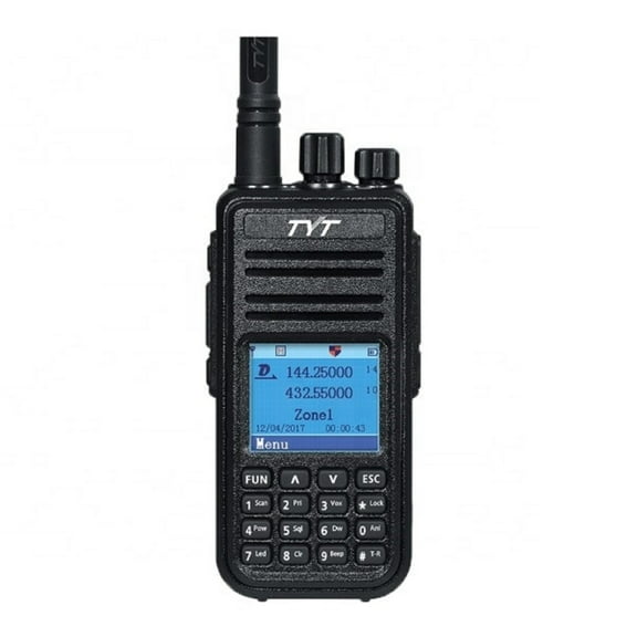 TYT MD-UV380 Walkie Talkie Dual Band Digital Radio MD-380 Dual Time Slot Tier 2 Two Way Radio