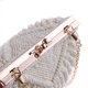 thumbnail image 3 of Bolso de mano Qarigey Elegante para mujer de poliéster color blanco, 3 of 6