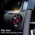 thumbnail image 5 of BUTORY Car Engine Start Stop Button Cover,Universal Handmade Crystal Rhinestone Push Start Button Cover Anti-Scratch Auto Interior Ignition Accessories, 5 of 7