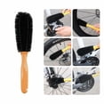 thumbnail image 3 of Bike Cleaning Tool Set 7 Stück Fahrrad Clean Brush Kit für Fahrradkette / Reifen / Sprocket Radfahren Ecke Fleck Schmutz Clean - Fit für Mountainbike Rennrad City Bike Faltrad etc, 3 of 8