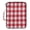 Red and White Checkered, variant on Haosy Accordion File Organizer Zipper Binder 500 Sheet 6-Tab Expanding File Folder Multi-Pocket 1.2 Inch 3 Ring Neon Flowers