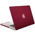 thumbnail image 2 of Mosiso Plastic Hard Case with Keyboard Cover with Screen Protector Only for MacBook Pro 13 Inch with Retina Display No CD-Rom (A1502/A1425, Version 2015/2014/2013/end 2012), Wine Red, 2 of 4