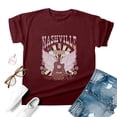 thumbnail image 4 of Womens Country Music Shirt Vintage Tennessee Graphic Tshirts Rodeo Western Short Sleeve Tee Tops, 4 of 4
