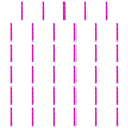 thumbnail image 2 of Barra LED Tubo Intermitente Esponja Suministros para Fiestas Bodas Y Festivales () Rosa, 2 of 5