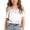 Multicolor, variant on Girls 4th of July Off Shoulder Top Patriotic Star Print Short Sleeve Shirt Multicolor Kids Summer Casual Blouse,Size 13 T
