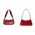 thumbnail image 1 of Bolso Bandolera para Mujer Con Tachonada Informal Citas () Rojo, 1 of 9