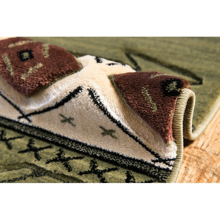 United Weavers Of America Woodside 2 x 7 Multi Indoor Animal Print Lodge Runner United Weavers Of America Woodside 2 x 7 Multi Indoor Animal Print Lodge Runner
