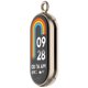 thumbnail image 3 of Adaptador De Pulsera Conectores de correa de reloj de metal para Xiaomi Mi Band 8 (2 piezas doradas con mosquetón), 3 of 9