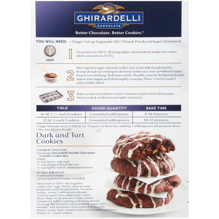 Ghirardelli chocolate chip cookie mix deals