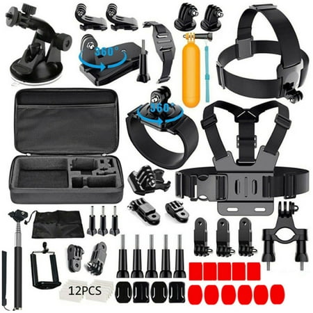 61-in-1 Action Camera Accessories Kit for Go Pro Hero 9 8 Max 7 6 5 4/4K