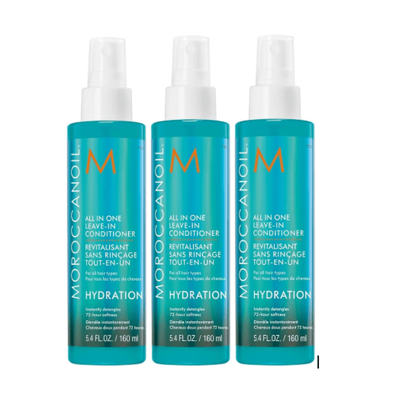 Moroccanoil All In One Leave-In Conditioner 5.4oz, Pack of 3