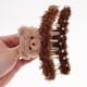 thumbnail image 2 of 3 pinzas para el pelo con forma de oso, pinzas para el pelo con forma de oso de peluche, pinzas para el pelo con forma de animal, horquillas para el pelo con forma de medio moño, soporte para cola de, 2 of 8