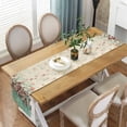 thumbnail image 4 of Boho Table Runner, Pink Floral Teal Table Runner, Farmhouse Table Runners for Coffee Table Dining Room Table Bedroom Party Holiday 13 x 72 inches, 4 of 4
