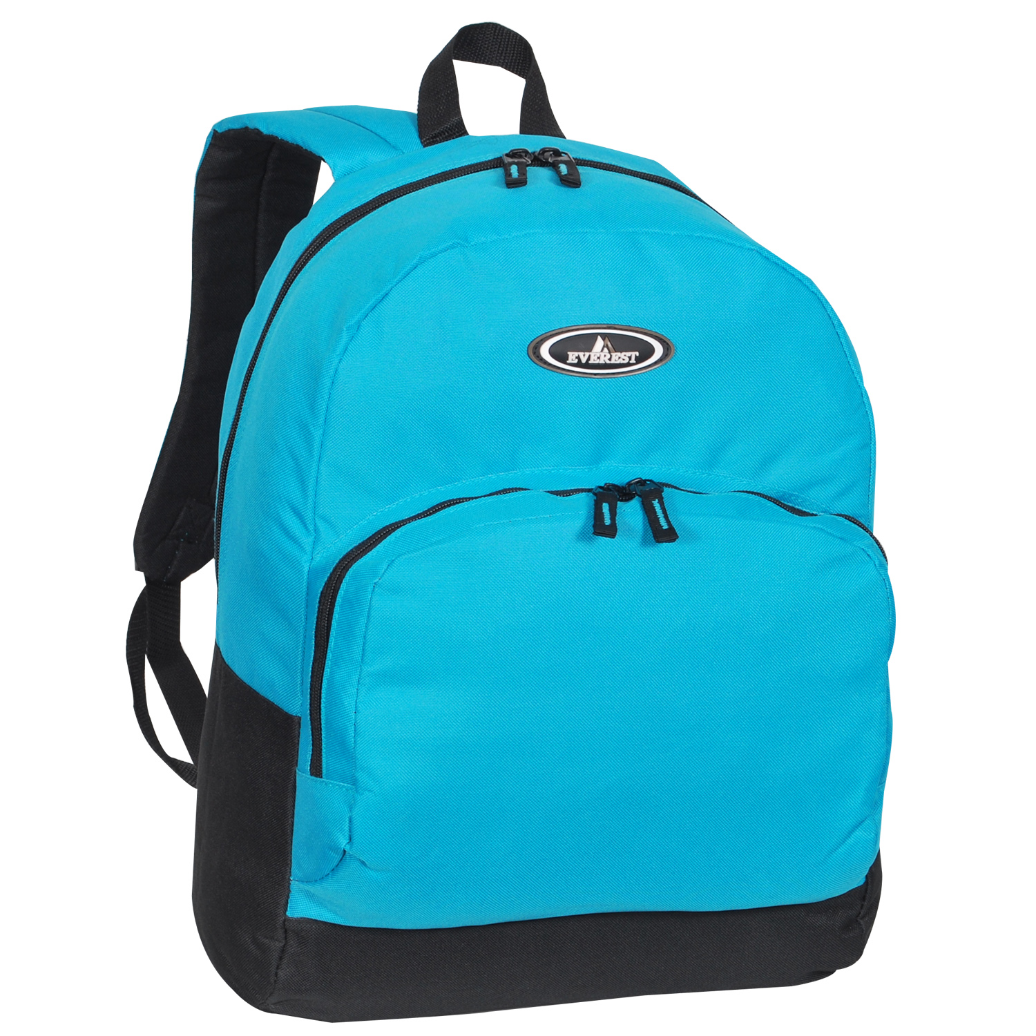 Everest Backpack Book Bag Back to School Classic TwoTone with Front