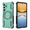 thumbnail image 2 of Designed for Samsung Galaxy A55 Heavy Duty Magnetic Phone Case,Compatible with Mag-safe,Military Grade Drop Protection,Dropproof Anti-fall Tough Rugged Durable Shockproof Phone Case,Green, 2 of 11