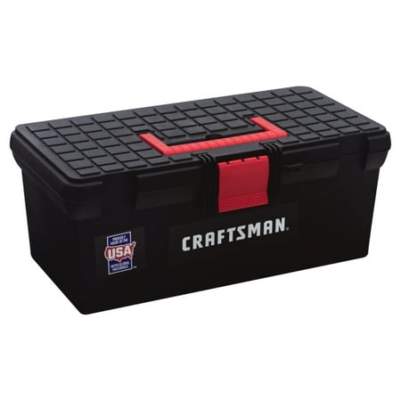 

Craftsman 16 in. Plastic Classic Tool Box 6.4 in. H Black - Case Of: 1; Each Pack Qty: 1