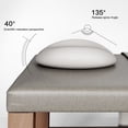 thumbnail image 3 of YAOMOBB Feelless Pillow Ergonomic Memory Foam Pillow Soft Head Rest Support for Relieving Fatigue, 3 of 5