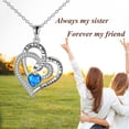 thumbnail image 6 of ONEFINITY Sister Necklace Sterling Silver Heart Pendant Jewelry Gifts for Friend Sister, 6 of 6