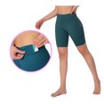 thumbnail image 4 of DHFJKG Athletic Sports Shorts For Women With Pocket High Rise Fitness Solid Color Comfortable Shorts For Workout Yoga Running, 4 of 4