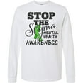 thumbnail image 3 of Inktastic Mental Health Awareness Stop the Stigma Long Sleeve T-Shirt, 3 of 5