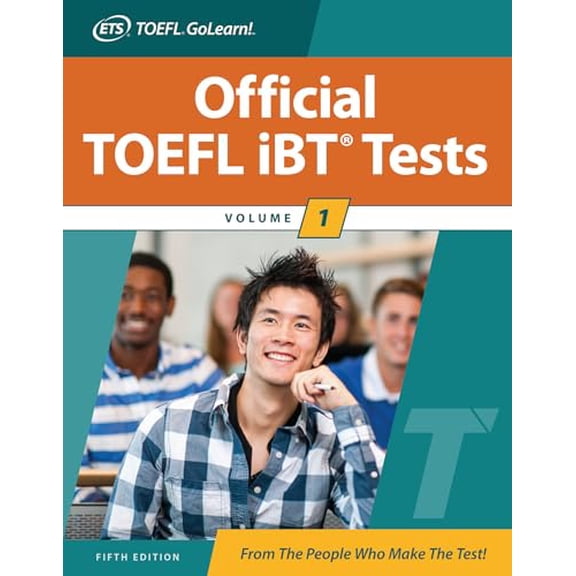 Pre-Owned Official TOEFL iBT Tests Volume 1, Fifth Edition, 9781265479077, 1265479070, Paperback, 5 edition