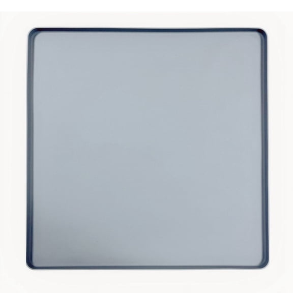 Washer Dryer Protective Silicone Rubber Mat 23.6 x 23.6Inch for Washer and Dryer Cover for the Top Anti-Slip