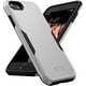 NTG Coque pour iPhone SE Case, Protection Mince Translucide Dos Dur avec Étui en Silicone (Gris) – image 1 sur 5