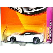 Matchbox 2010-6 Corvette ZR1 WHITE Sports Cars Series 1:64 Scale