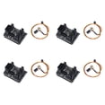 thumbnail image 1 of 4X 3 Pin 4 Pin Fan Adapter PWM PC Chassis Cooling Fan Hub Governor 8 Way Splitter 12V Speed Controller with 6Pin Port, 1 of 5