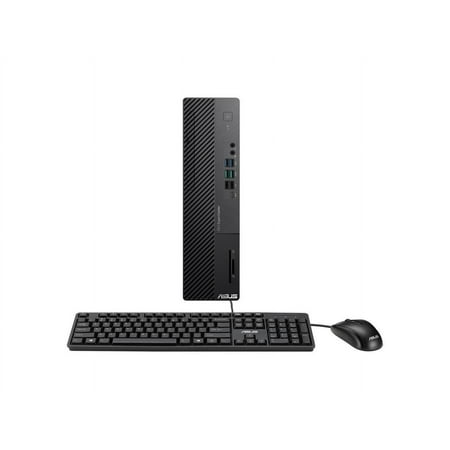 ASUS ExpertCenter D700SD Small Form Factor Desktop PC, Intel Core i5-12400, 16GB DDR4 RAM, 512GB PCIe SSD, TPM, Windows 11 Pro, Black, D700SD-XH504