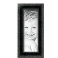 thumbnail image 2 of ArtToFrames 4" x 11" Black Engraved Edges Picture Frame, 4x11 inch Black Wood Poster Frame (WOM-4055), 2 of 8