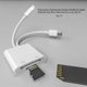 thumbnail image 2 of Lightning a SD para iPhone/iPad, lectura de tarjetas de memoria con doble ranura, 2 of 5