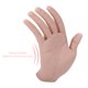 thumbnail image 4 of Mano Masculina De Silicona, Tamaño Real, Modelo De Mano Falsa Realista Con Dedos Flexibles Y Flexibles Para Práctica De Tatuajes, Exhibición De Joyas, Entrenamiento De Arte De, 4 of 7