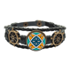 thumbnail image 1 of Pulsera Marina Tejida en Cuero Estilo Marruecos Unbranded Geometría Abstracta, 1 of 4