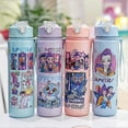 thumbnail image 5 of Demon Hunter Water Bottle - Cute Cartoon Figurine with Straw, Trendy Portable Cup for Fans, 5 of 5