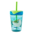 thumbnail image 1 of Vaso de viaje plateado Buffalo Star Wars The Mandalorian Grogu Kids de plástico, 530 ml, 1 of 9