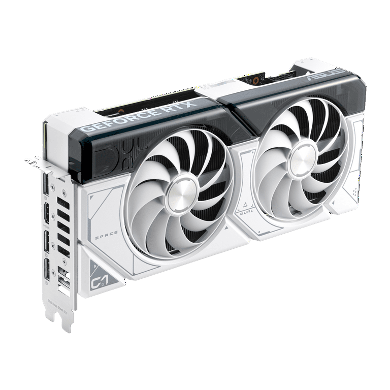 ASUS Dual RTX 4070 Super White OC Edition 12GB GPU - GDDR6X ASUS Dual RTX 4070 Super White OC Edition 12GB GPU - GDDR6X