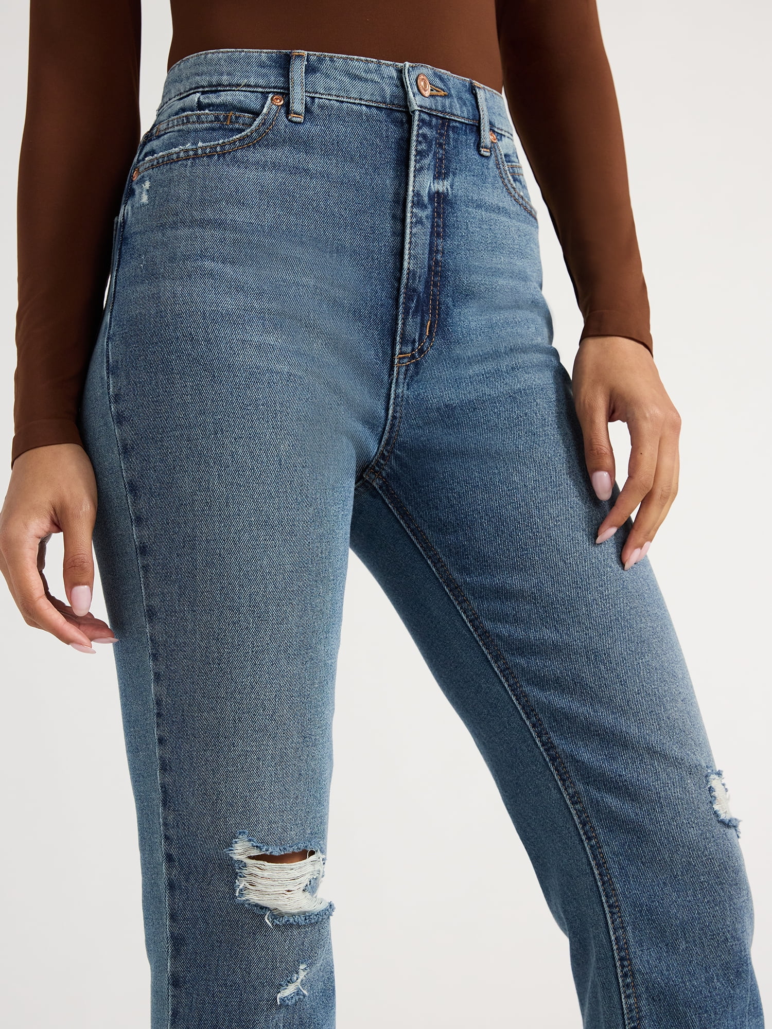 Sofia Jeans Women's Paloma Slim Straight Super High Rise