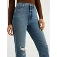 thumbnail image 4 of Sofia Jeans Women's Paloma Slim Straight Super High Rise Jeans, 26" Inseam, Sizes 0-20, 4 of 4