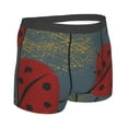 thumbnail image 3 of Kll Ladybug Men'S Cotton Boxer Briefs Underwear-Medium, 3 of 9