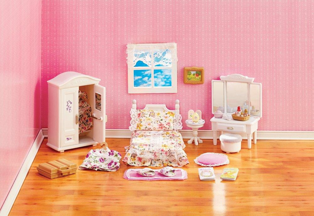 calico critters floral bedroom set