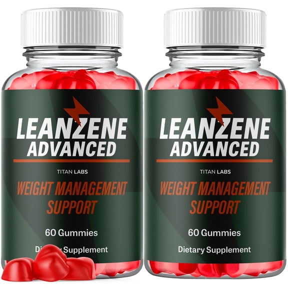 Leanzene Maximum Strength ACV Gummies Advanced Apple Cider Vinegar Supplement 1000MG Formula Lean Zene 120 Gummies