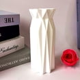 thumbnail image 3 of Yesbay Geometric Origami Vase Flower Arrangement Pot Container Home Office Table Decor,White, 3 of 7