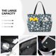 thumbnail image 3 of Fotbe Blue Flower Bolsa de Viaje para Playa - Resistente al Agua, Bolsa Tote de Gran Capacidad y Ligera con 7 Bolsillos para Mujeres y Hombres, 3 of 7